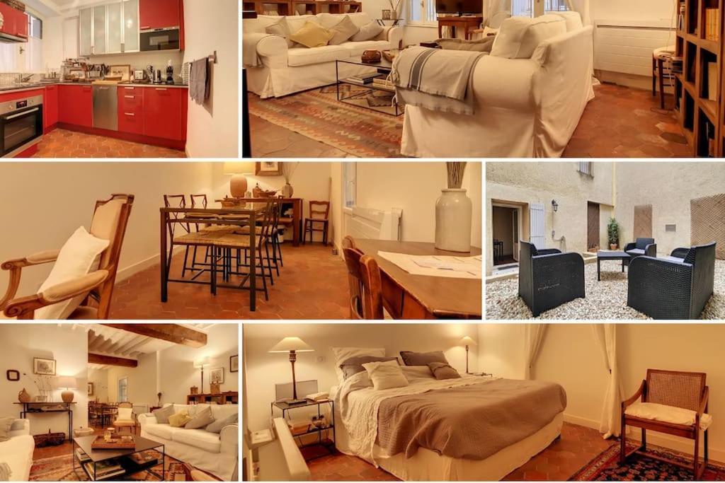 Apartament Le Limas - Charme - Wifi - Patio - Rdc Awinion Zewnętrze zdjęcie